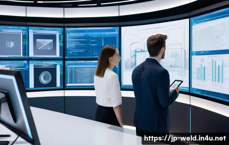 용접 직무와 관련된 소프트웨어 - **Prompt:** A diverse team of male and female engineers, dressed in smart-casual work attire, are ga...